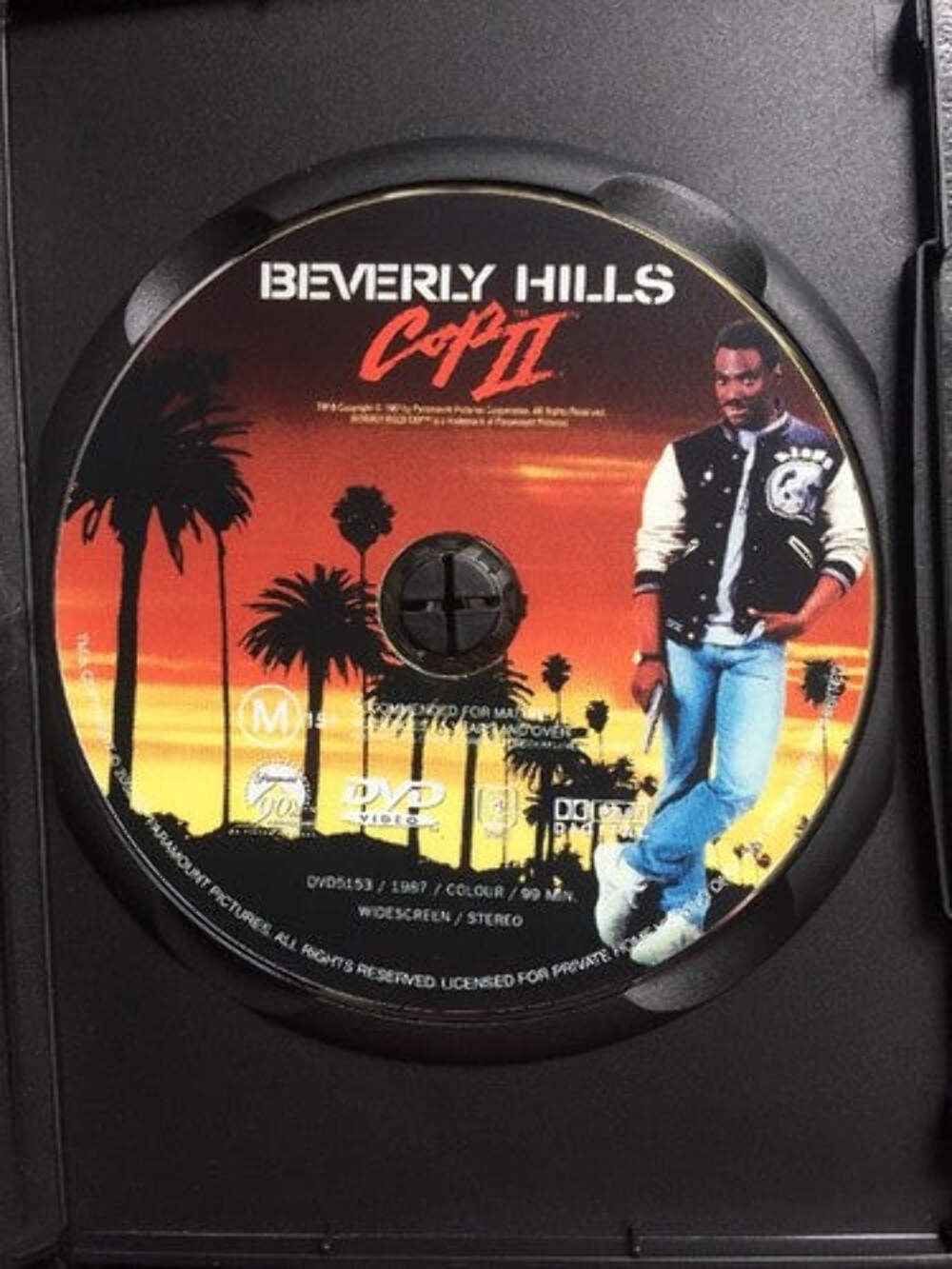 Beverly Hills Cop II - Eddie Murphy Movie Dvd Not Sealed + free post