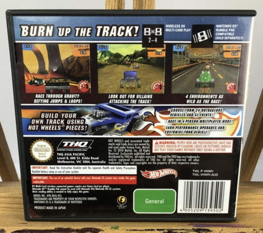 3146 Hot Wheels Track Attack Nintendo DS Game VGC Incomplete