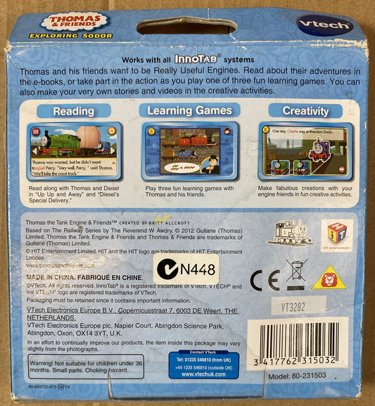 VTech Thomas And Friends Exploring Sodor For InnoTab