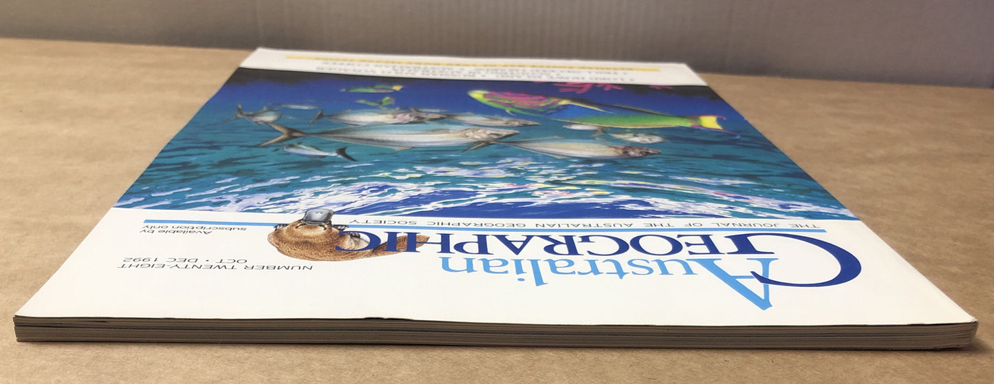 Australian Geographic Magazine Oct - Dec 1992 No. 28 In Good Condition