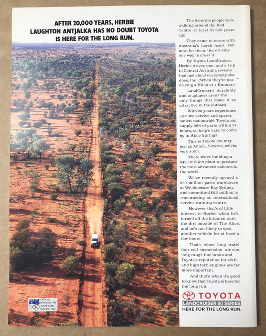 Australian Geographic Magazine Jan - Mar 1993 No. 29 In Good Condition