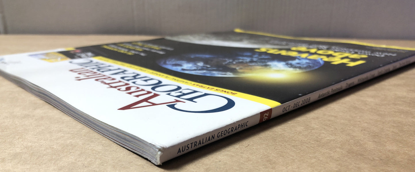 Australian Geographic Magazine Oct - Dec 2008 No. 92 In Good Condition