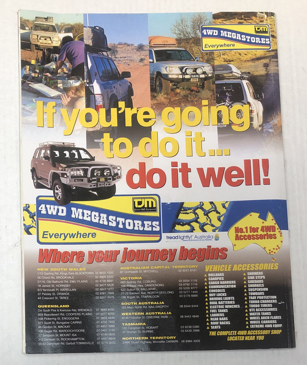 Australian 4WD Monthly Magazine - Vol.2 No.4 In Good Condition