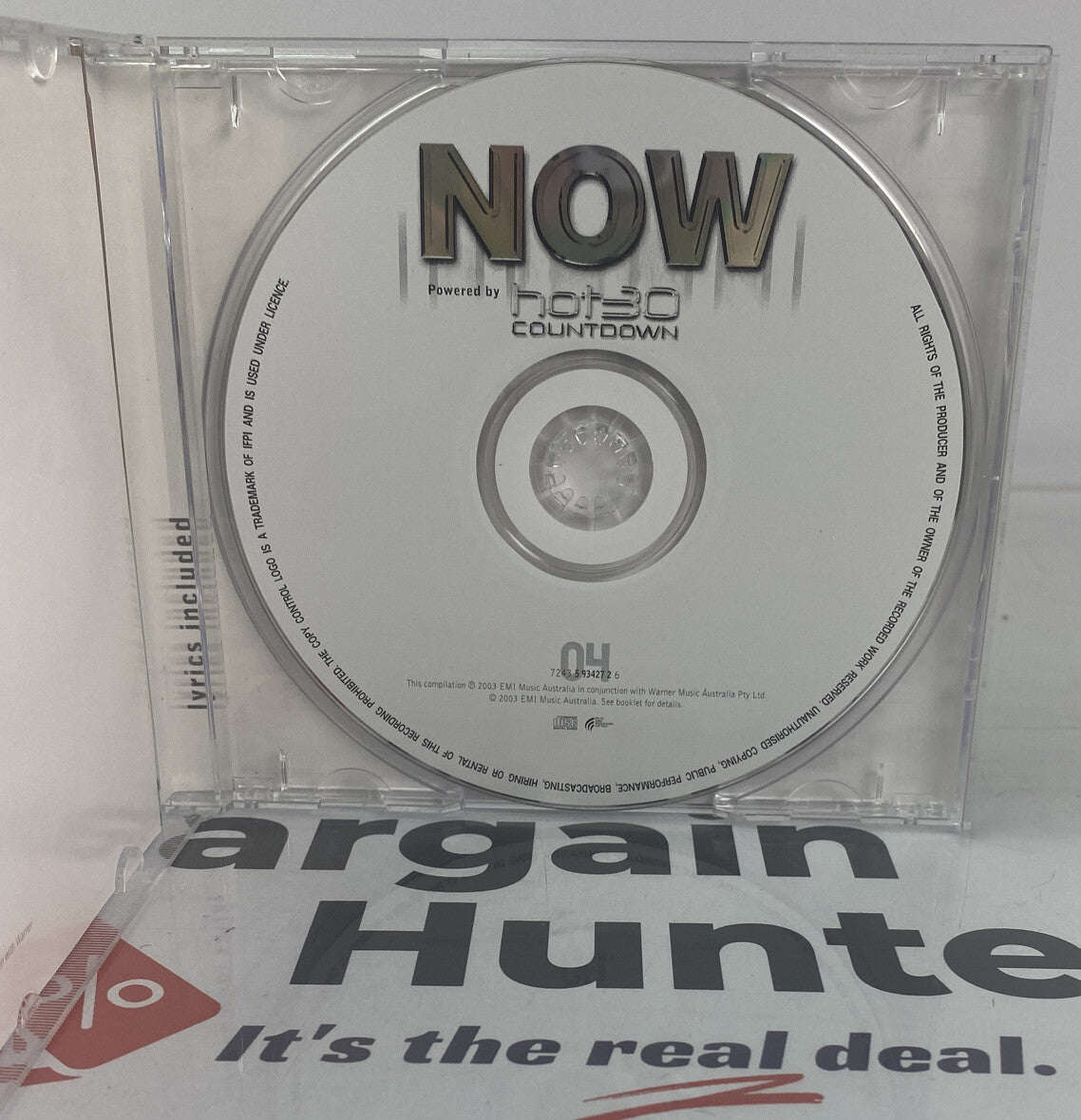 Now 2004 Powered By Hot 30 Count Down Music CD In Good Condition