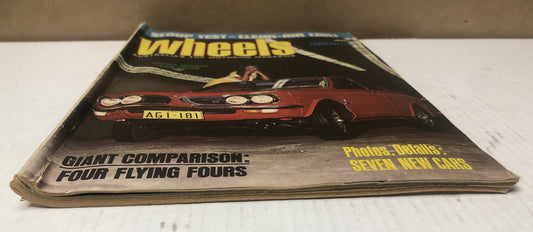 Vintage Wheels Magazine February 1971 In Ok Condition