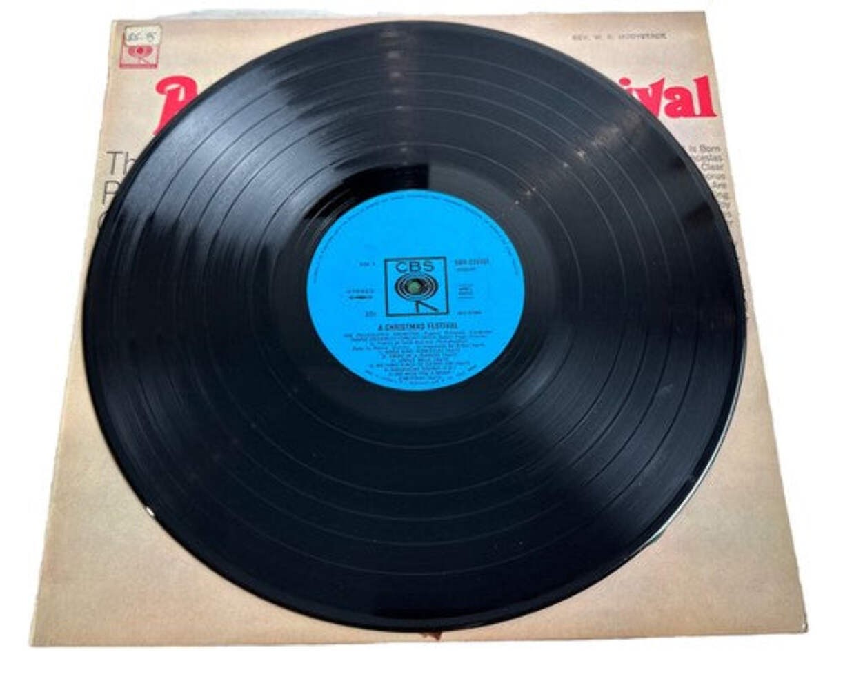 A Christmas Festival The Philadelphia Orchestra 100 Voices Record Vinyl LP 4423