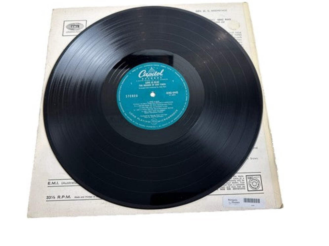 The Sounds Of Our Times – Love Is Blue 33 RPM Vinyl LP Record 4538