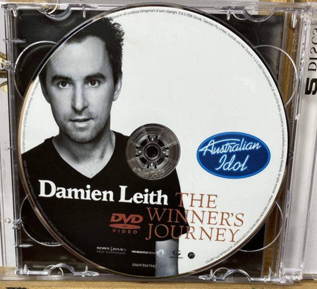 Australian Idol Damien Leith The Winner's Journey CD + DVD In Good Condition