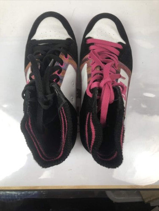 F150 DC Retro High Top Laddies Shoes US 9 UK 7 In Good Condition