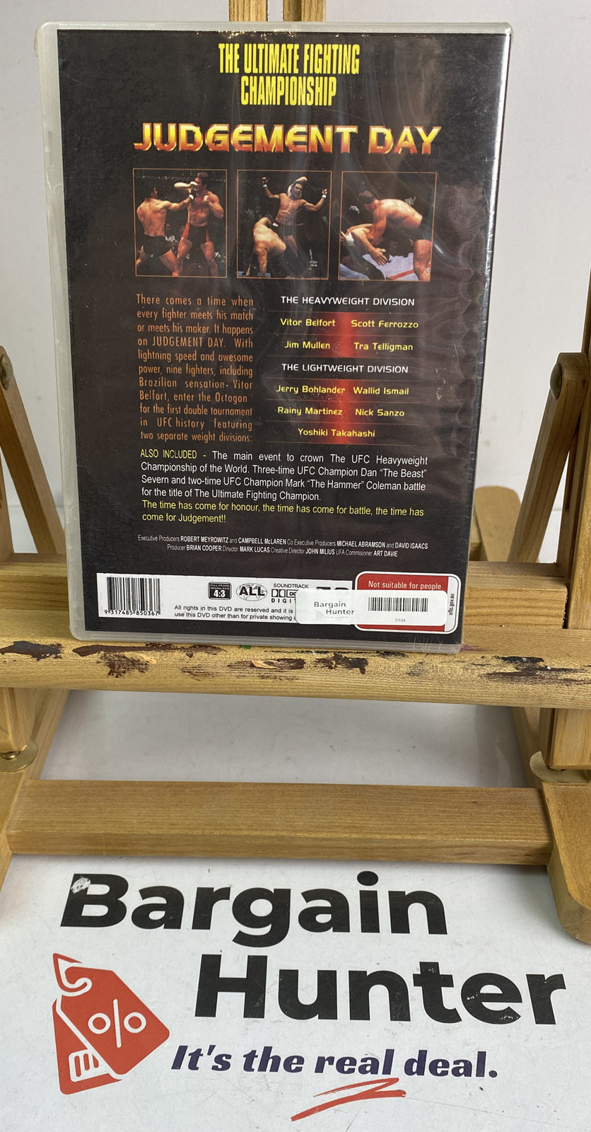 The Ultimate Fighting Championship Judgement Day XII New Factory Dvd Sealed