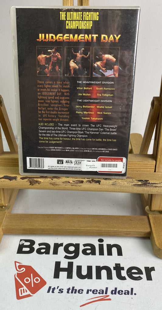 The Ultimate Fighting Championship Judgement Day XII New Factory Dvd Sealed