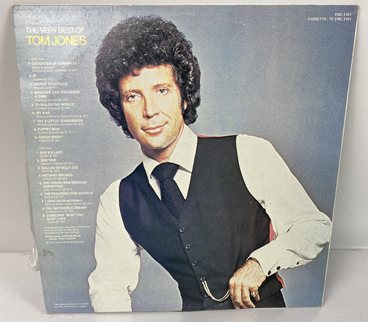 TOM JONES The Very Best Of / 18 Fabulous Tracks LP SirH70 In Good Condition
