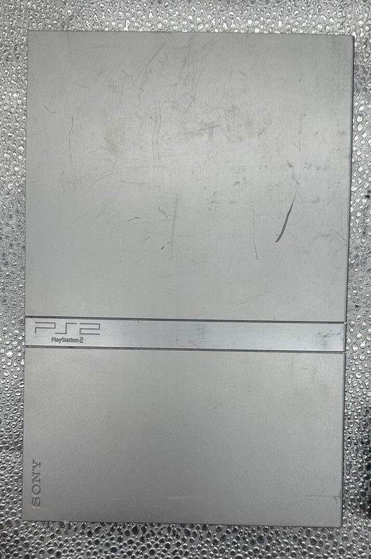 Ps2 Playstation 2 Silver Model SCPH-75002 Console + Controller + Cables 5285