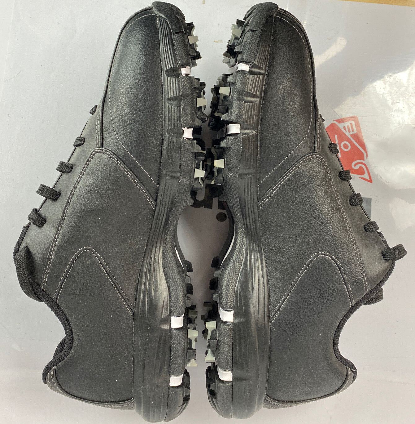 F484 Nike Air Golf Shoes In Black US 8W UK7 EUR41 In Good Condition
