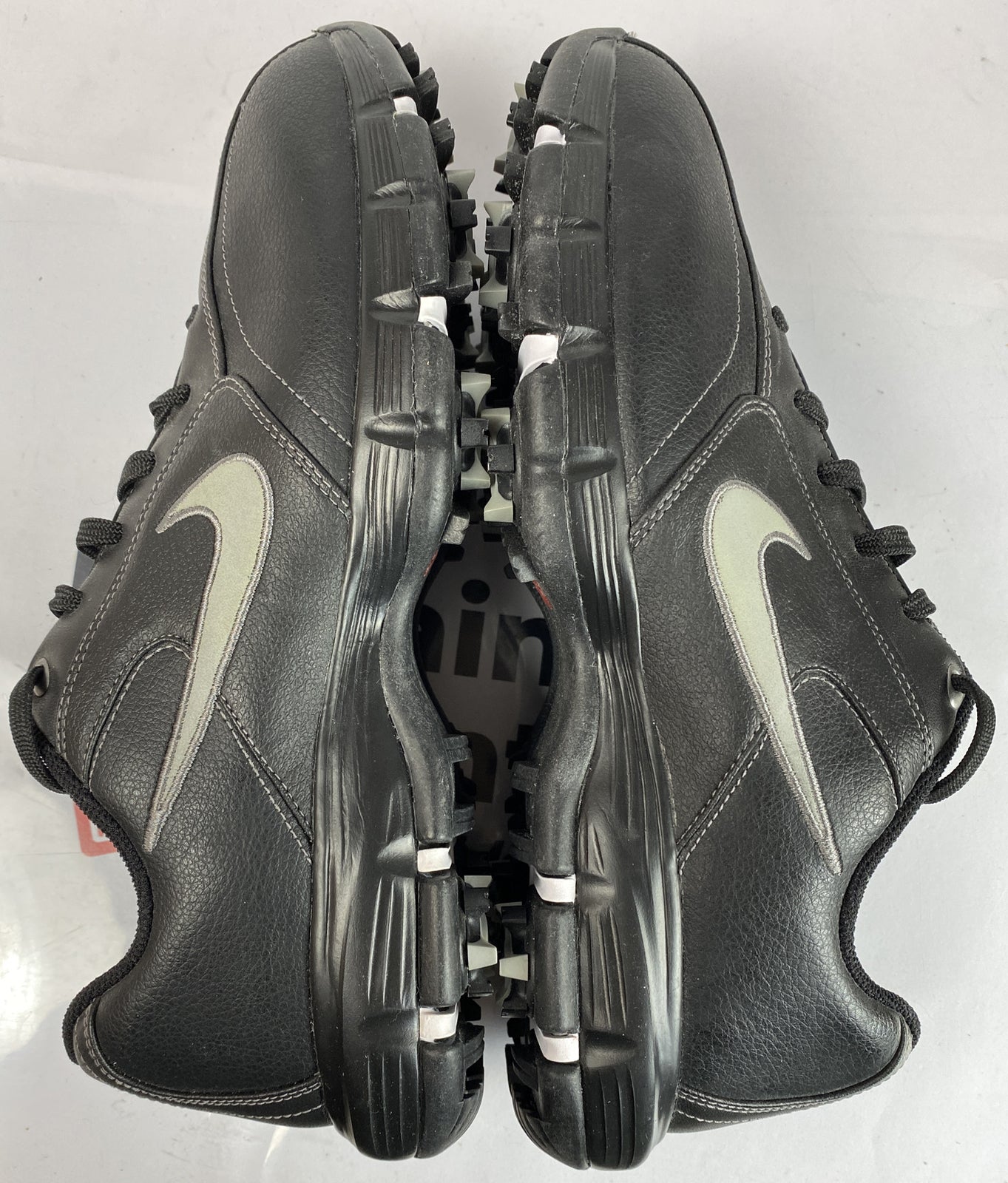 F484 Nike Air Golf Shoes In Black US 8W UK7 EUR41 In Good Condition