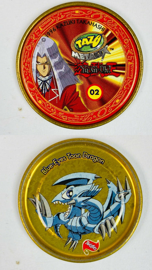 Yu Gi Oh Yugioh Tazo Metalix Metallics 1996 Multiple Options Available