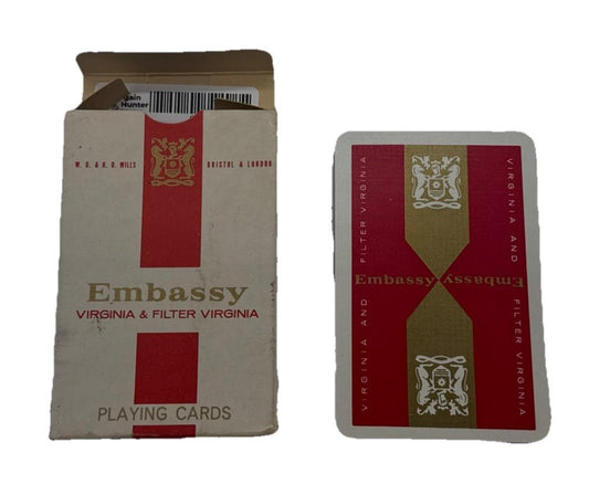 Embassy Virgina & Filter Virginia Playing Cards – In Good Condition #9476