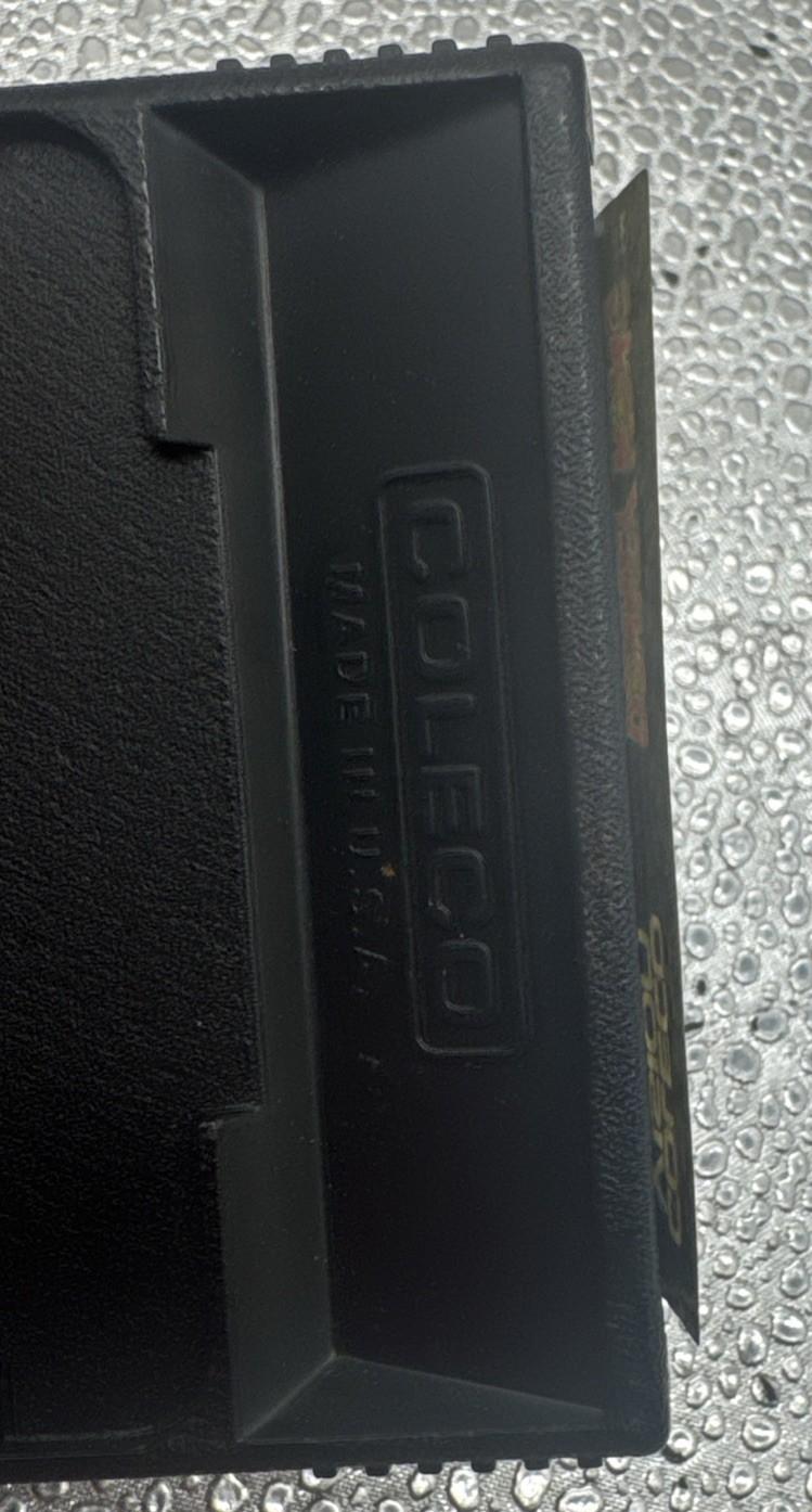 Donkey Kong Coleco Vision Cartridge Label Coming Off In Good Condition 9201