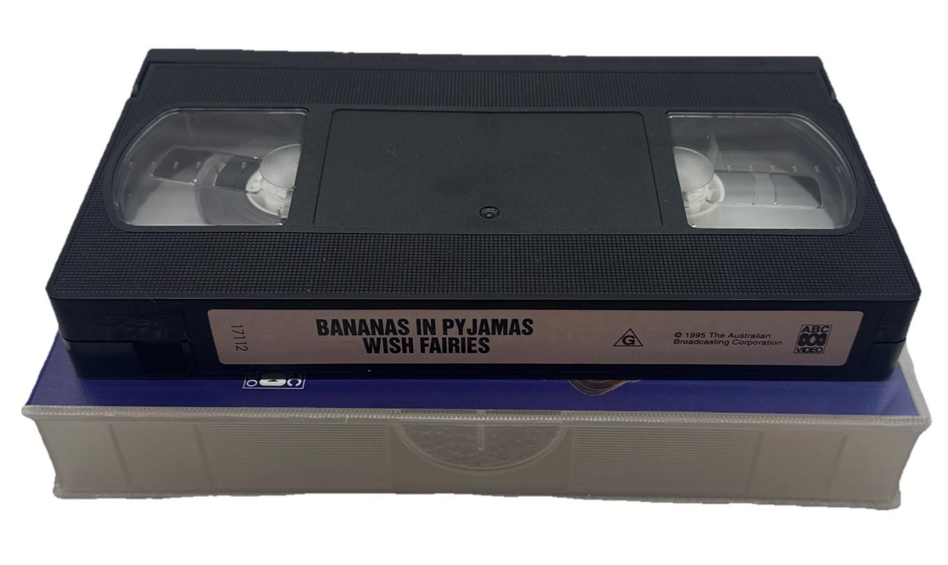 Bananas In Pyjamas Wish Fairies VHS Tape In Good Condition 9441