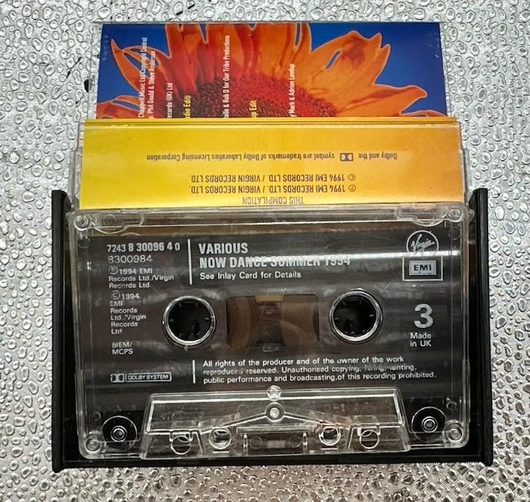 Now Dance Summer 94 Cassette Tape In OK Condition Cracked Case 9640
