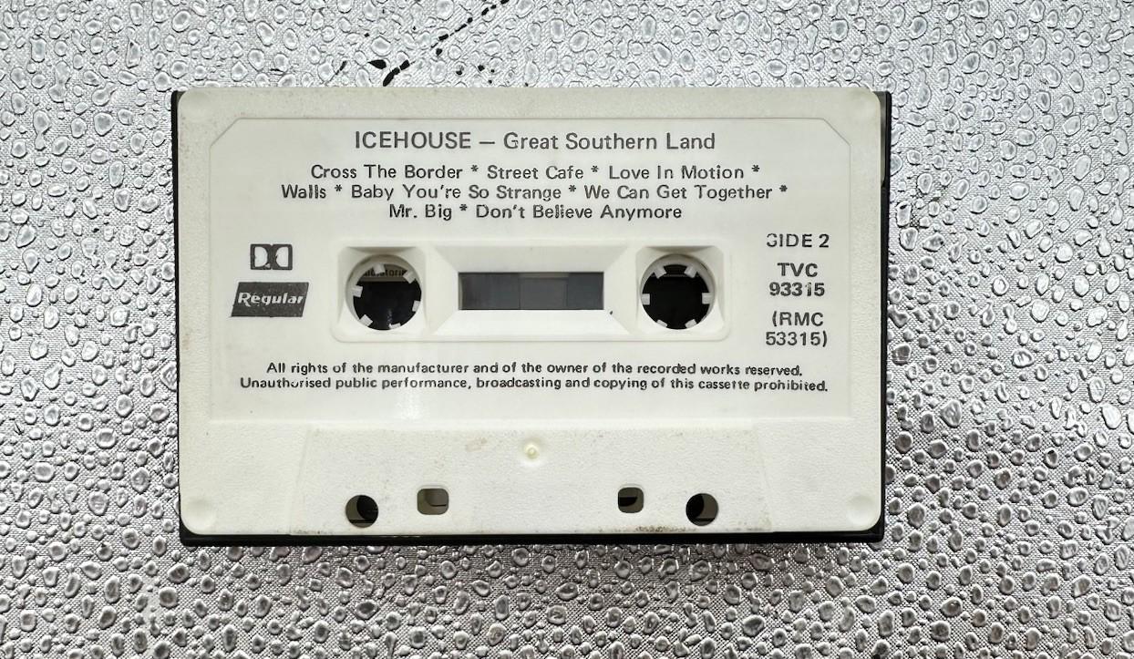 Great Southern Land - Icehouse Cassette Tape In Good Condition 9613