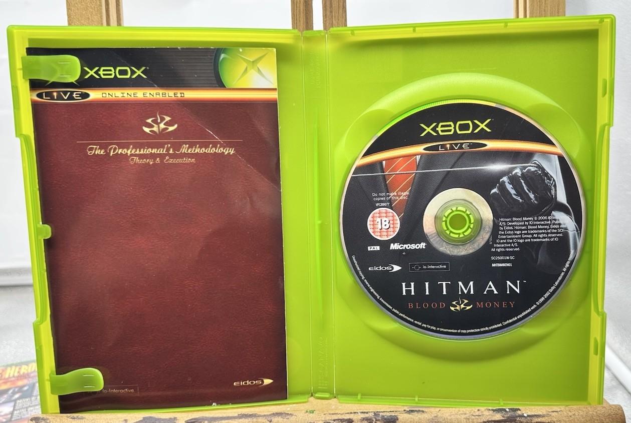 Hitman Blood Money PAL Xbox Complete In Good Condition 9990