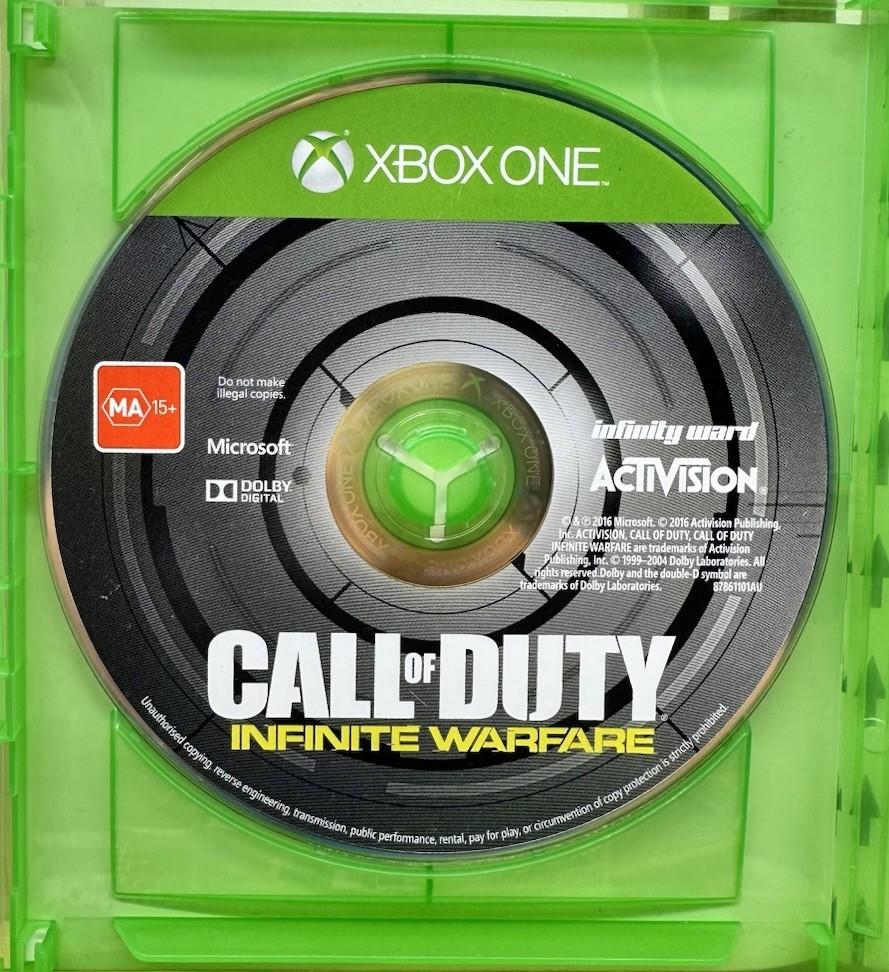 Call OF Duty Infinite Warfare PAL Xbox One Complete In Good Condition 9848