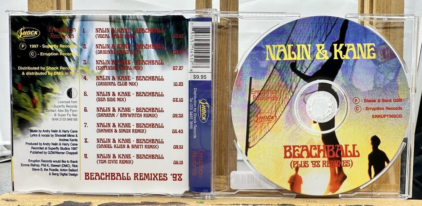 Nalin & Kane : Beachball Remix'98 Music CD In Good Condition 9501