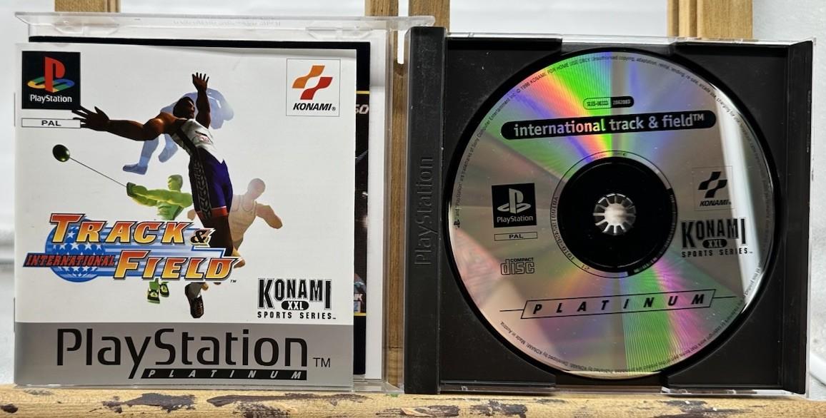 International Track & Field Play Station 1 / PS1 Complete Damaged Case 10321