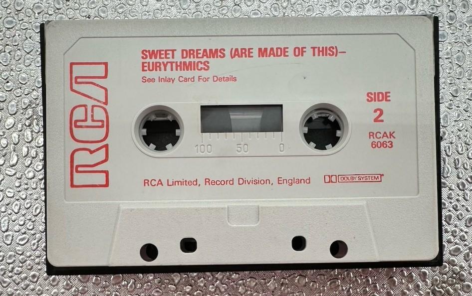 Eurythmics : Sweet Dreams Cassette Tape In Good Condition 9740