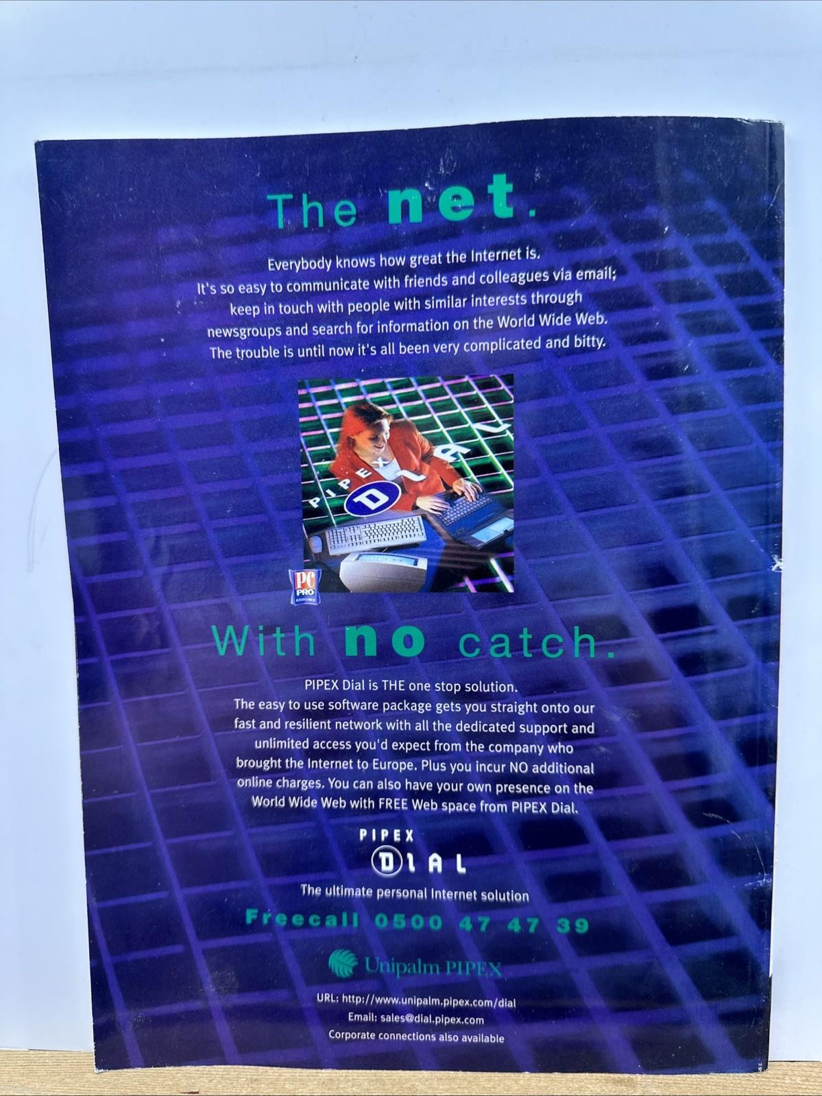 Internet Today February 1996 Magazine In Good Condition