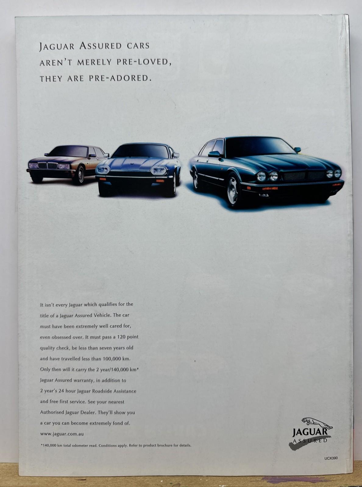 Unique Cars September 2000 Magazine In Good Condition