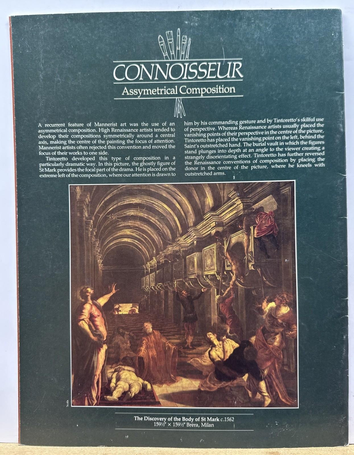 The Great Artists No.44 Tintoretto Magazine In Good Condition