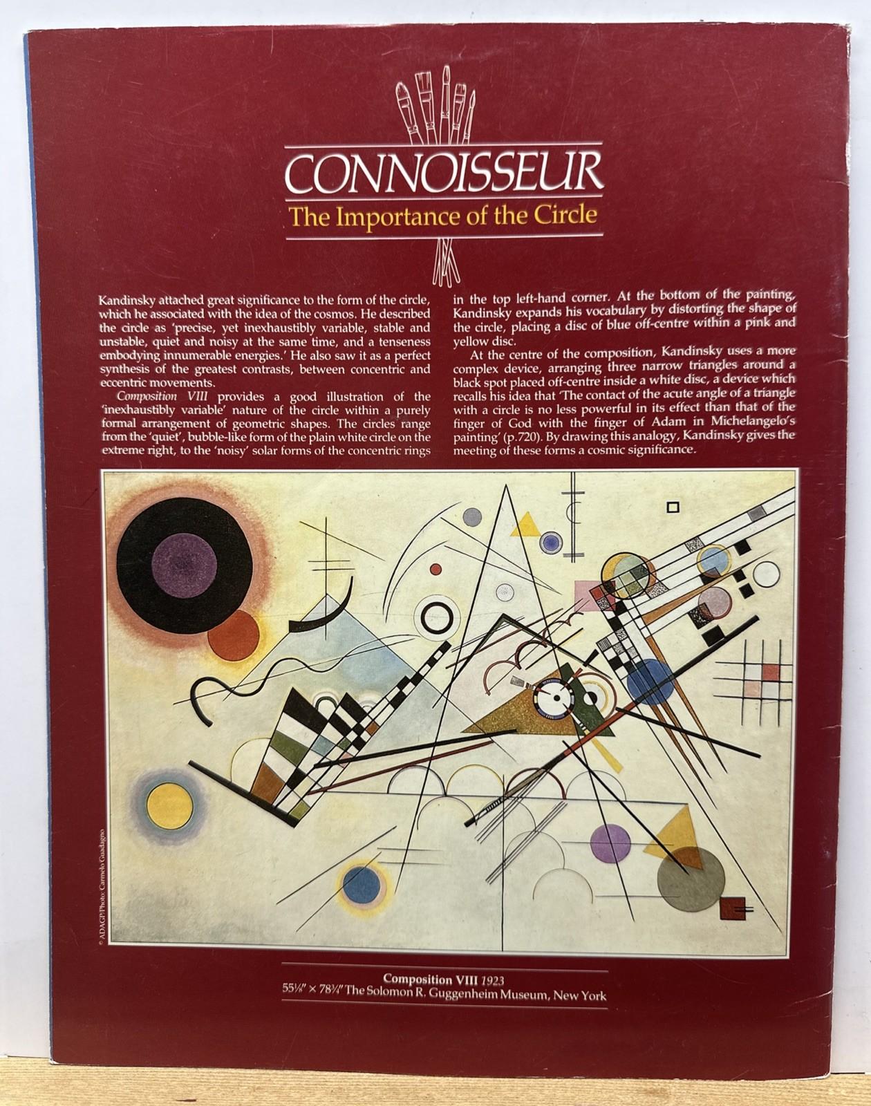 The Great Artists No.80 Kandinsky Magazine In Good Condition