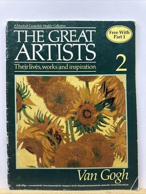 The Great Artists No.2 Van Gogh Magazine In OK Condition