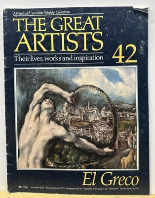 The Great Artists No.42 El Greco Magazine In OK Condition