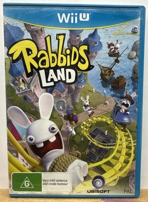 Rabbids Land Nintendo Wii U Incomplete PAL In Good Condition 10367