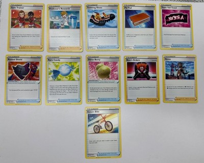 11 X Pokemon Training Trading Cards Collection Random Years & Series GC 8778-38