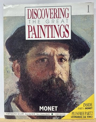 Discovering The Great Paintings No.1 Monet Magazine In Good Condition
