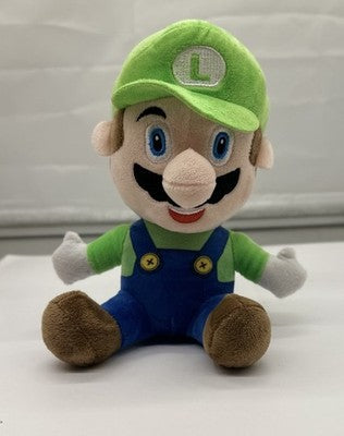 Super Mario Luigi Plush 21cm Nintendo Plush Soft Toy In Good Condition 10562