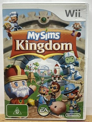 My Sims Kingdom Nintendo Wii In Good Condition -10376