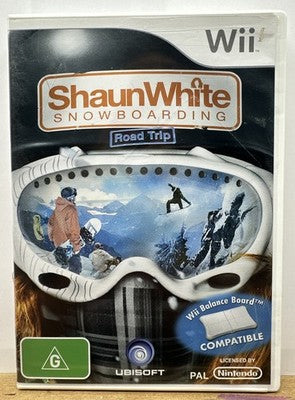 Shaun White Snowboarding Road Trip Nintendo Wii In Good Condition -10380