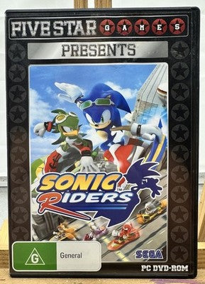 Sonic Riders PC Complete PAL In Good Condition 9581