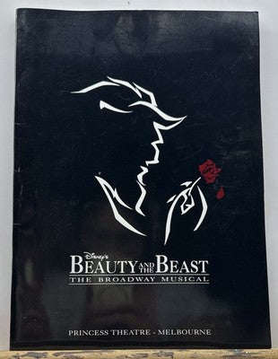 Disney's Beauty And The Beast The Broadway Musical Melbourne Book In Good Cond
