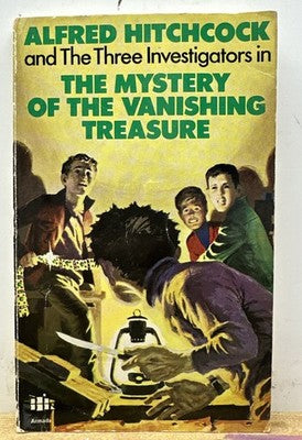 The Mystery OF The Vanishing Treasure - Alfred Hitchcock Novel OK Cond Creases