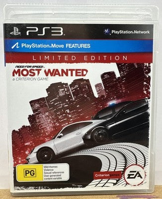 Need For Speed Most Wanted Play Station 3 / PS3 Incomplete In Good Cond 10273