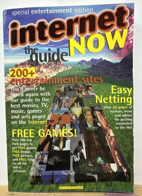 Internet Now The Guide Book OK Condition
