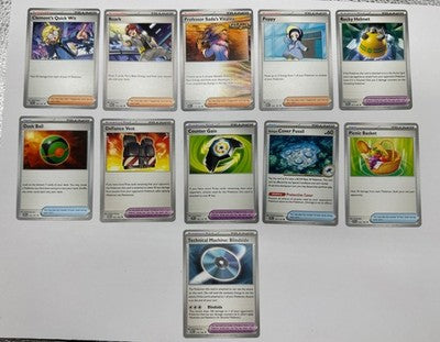 11 X Pokemon Training Trading Cards Collection Random Years & Series GC 8778-50