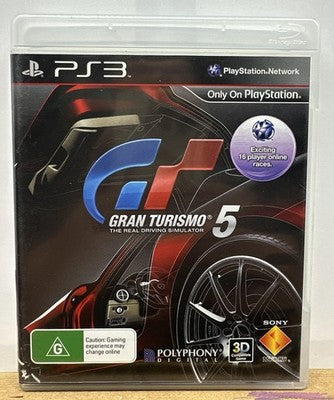 Gran Turismo 5 PAL Play Station 3 / PS3 Complete In Good Condition 10280