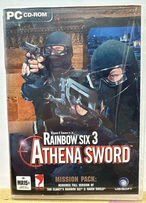 Tom Clancy's Rainbow Six 3 Athena Sword PC Complete PAL In OK Condition 10478